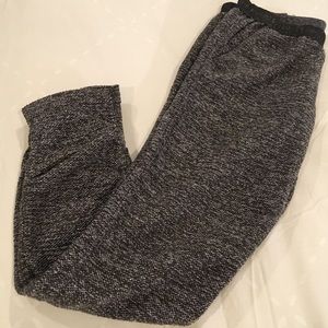 Free People XS metallic tweed leggings